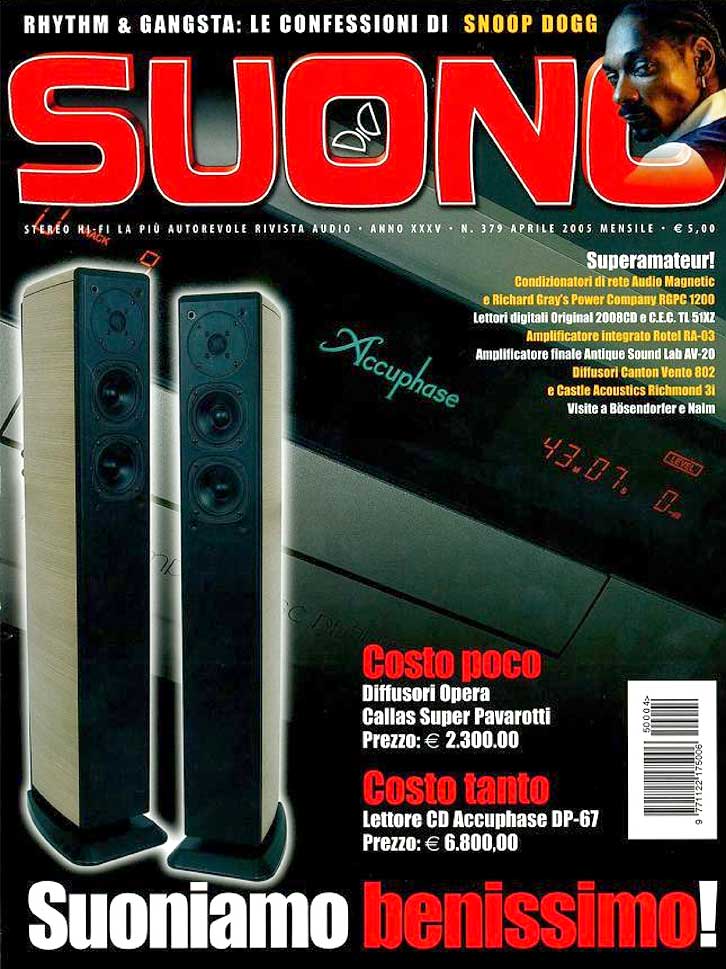 copertina SUONO aprile2005
